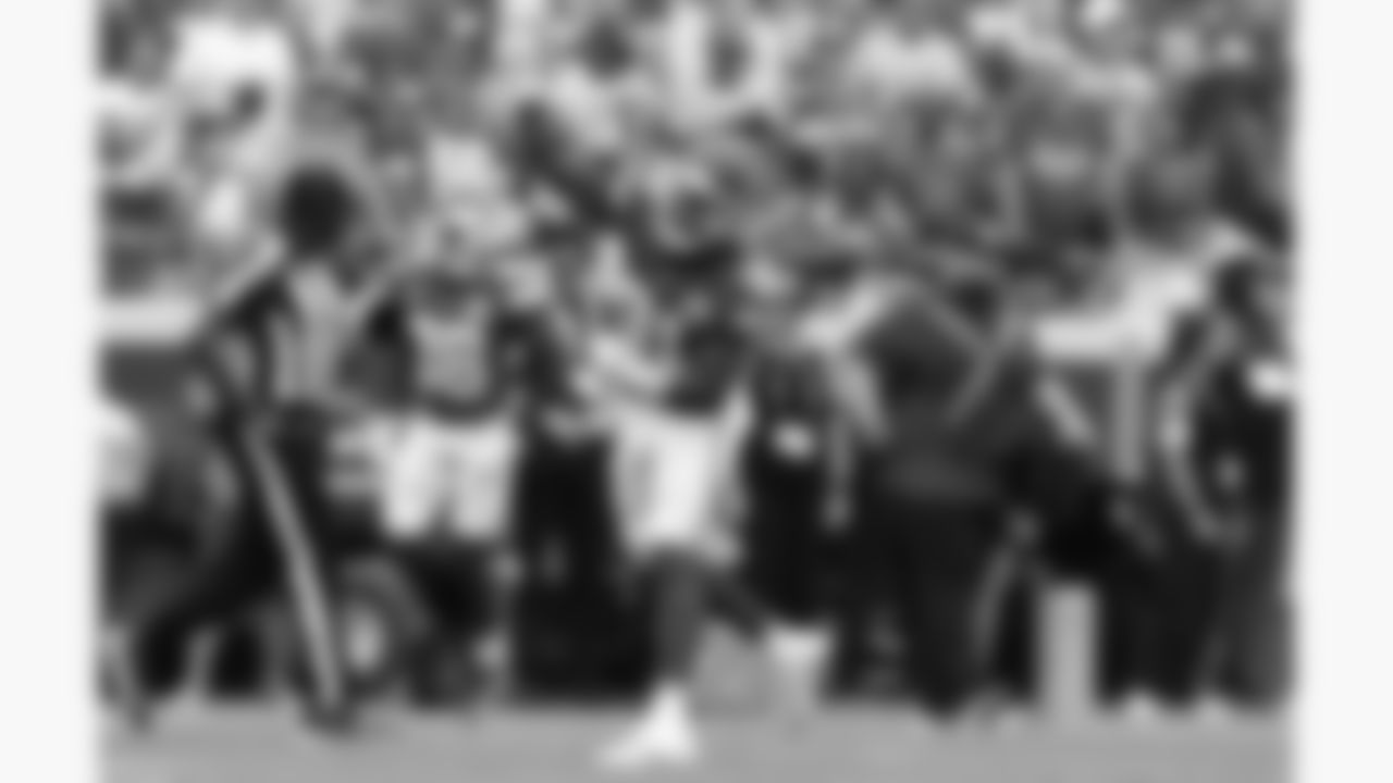 Kansas City Chiefs linebacker Jeffrey Bassa (31) celebrates during the week 2 NFL football game against the Philadelphia Eagles, Sunday, September 14, 2025 in Kansas City, MO.