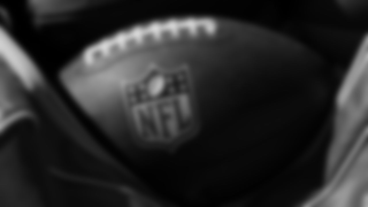 A football during practice on Thursday October 16, 2025 in Kansas City, MO.