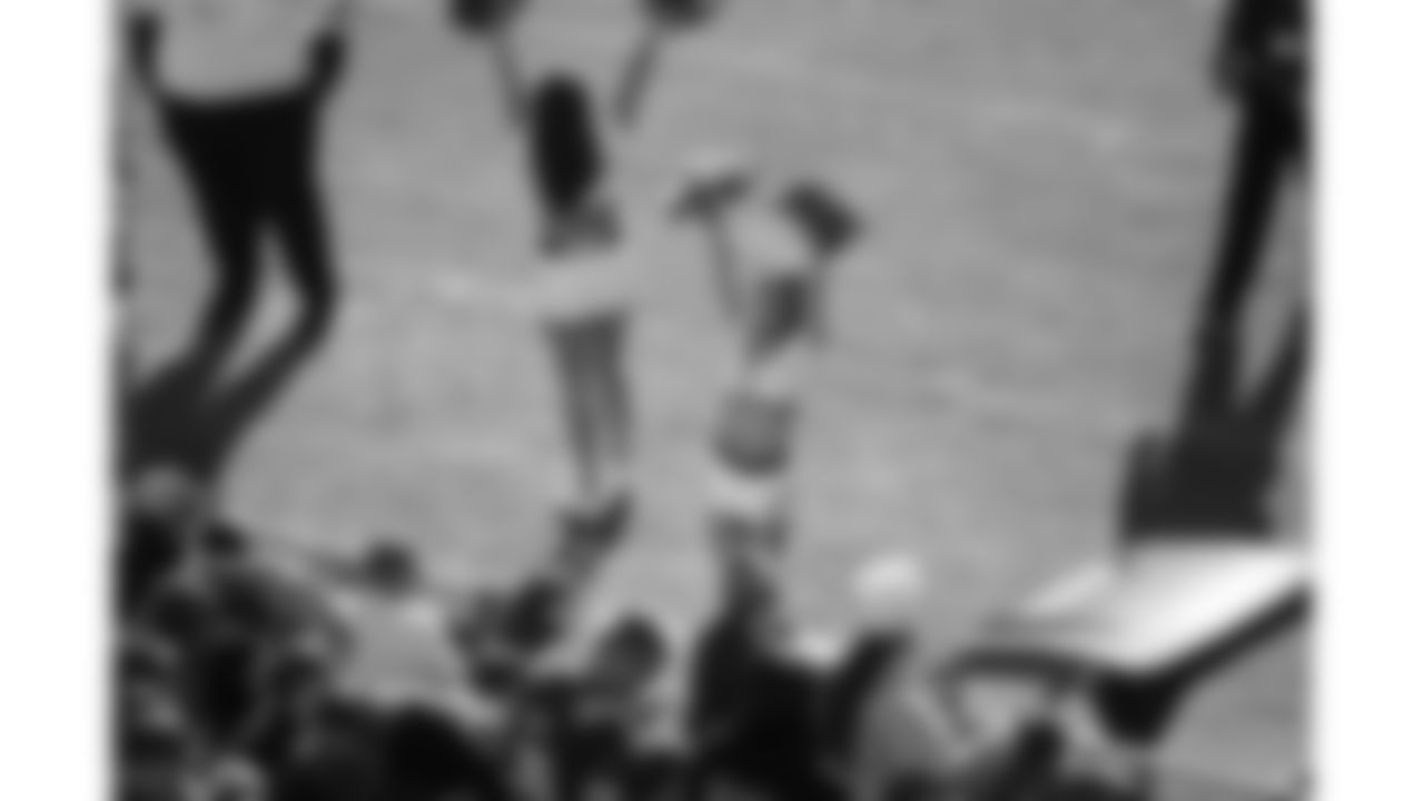 A Kansas City Chiefs Cheerleader during a week 12 NFL football game against the Indianapolis Colts, Sunday, November 23, 2025 in Kansas City, MO.