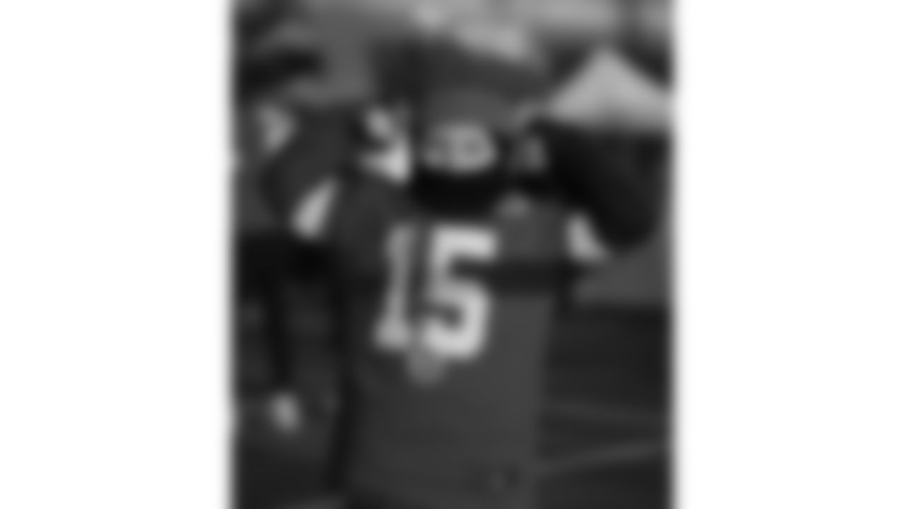 Fan prior to an NFL week 14 matchup against the Houston Texans, Sunday December 7, 2025.