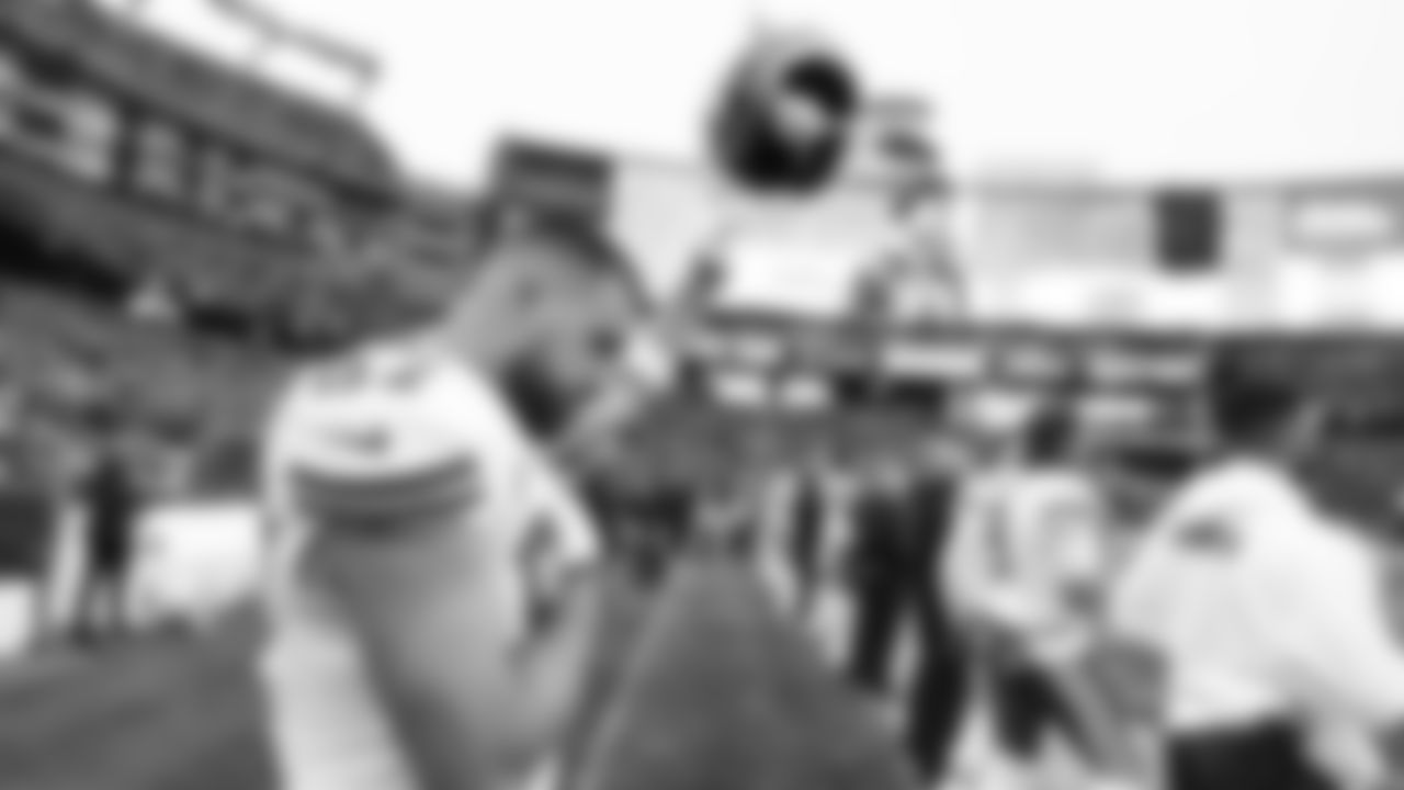 Kansas City Chiefs tight end Travis Kelce (87) prior to the regular season Week 15 NFL Football Game in Foxborough, MA on Sunday, December 17, 2023.