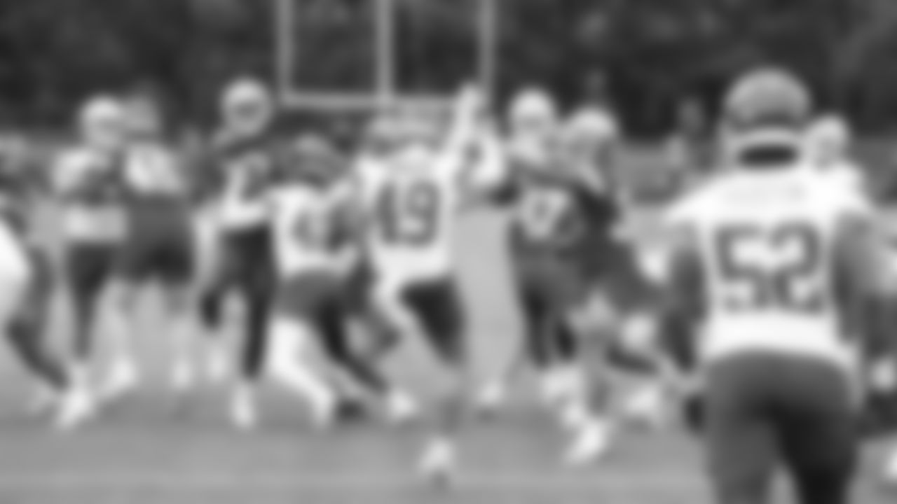 The Kansas City Chiefs during rookie mini camp on Saturday May 4, 2024.