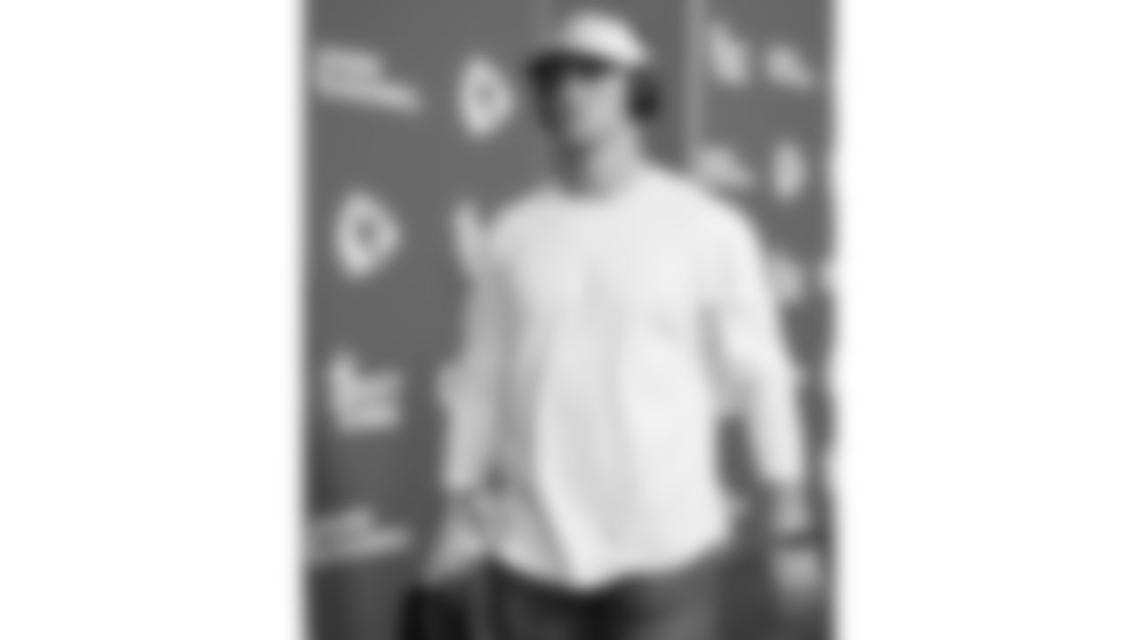 Kansas City Chiefs linebacker Cooper McDonald (59) arrives prior to an NFL week 17 matchup against the Denver Broncos, Thursday, December 25, 2025.