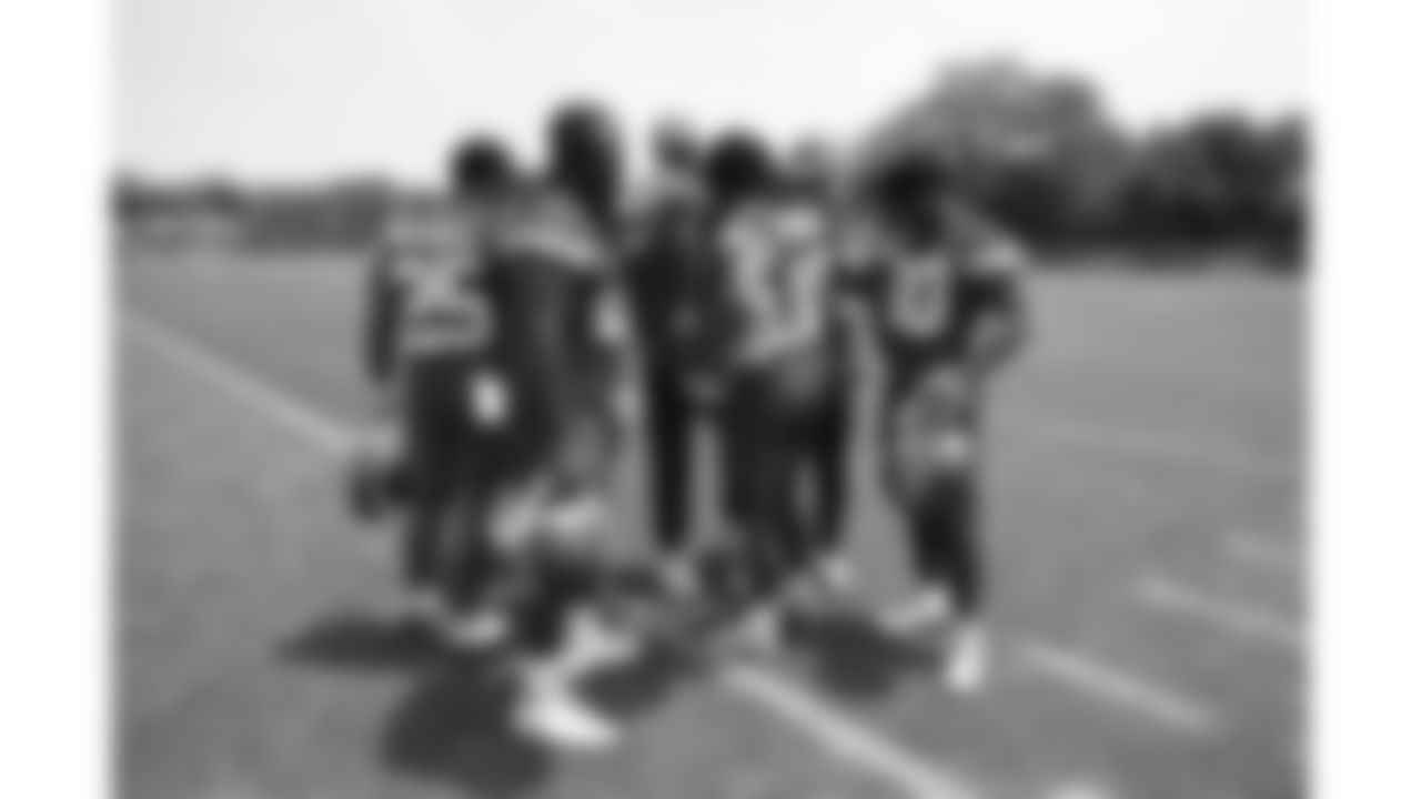 The Kansas City Chiefs running backs at practice during phase 3 OTAs on Wednesday, June 11, 2025 in Kansas City, MO.