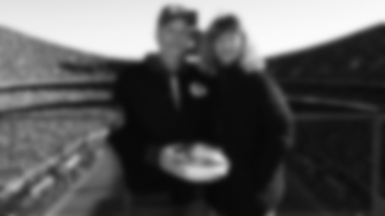 Hometown Hero - Darrick Bruns on the GEHA Deck during a week 12 NFL Football game against the Indianapolis Colts on Sunday, November 23, 2025 in Kansas City, MO