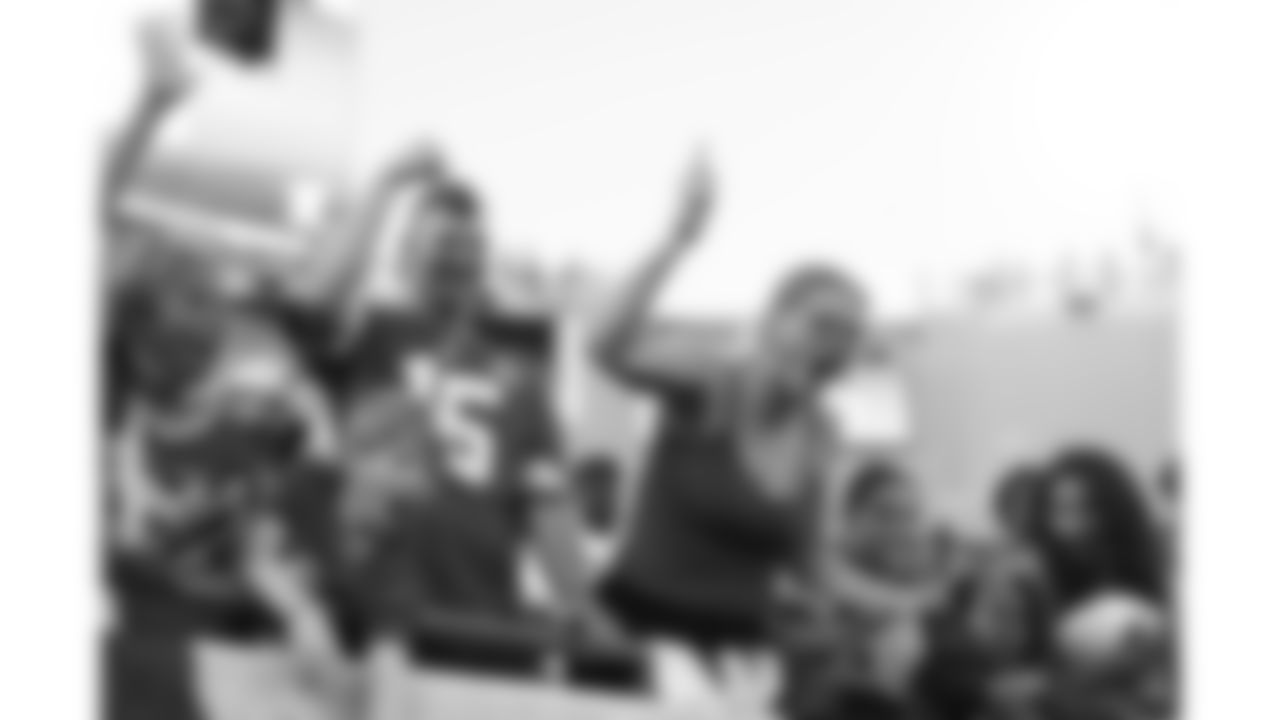 Fans prior to a week 5 NFL football game against the Jacksonville Jaguars, Monday, October 6, 2025, in Jacksonville, FL.