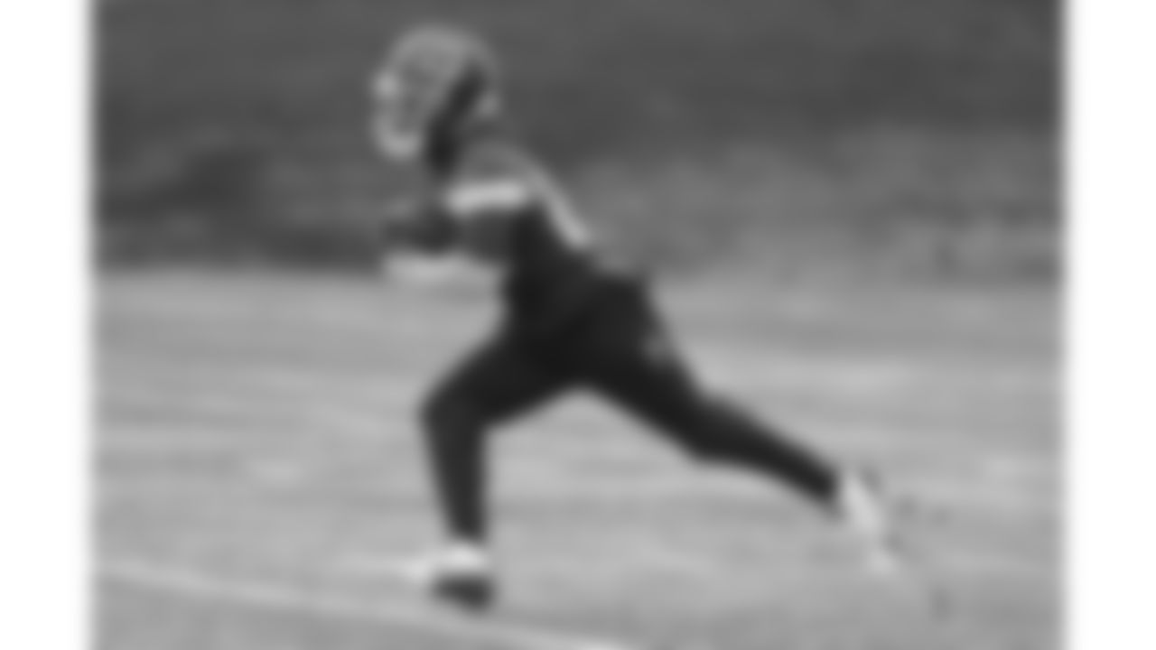 Kansas City Chiefs running back Brashard Smith (24) during a week 17 practice on Tuesday, December 23, 2025 in Kansas City, MO.