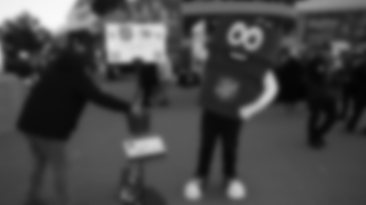 Salvation Army Kettle prior to an NFL week 14 matchup against the Houston Texans, Sunday December 7, 2025.