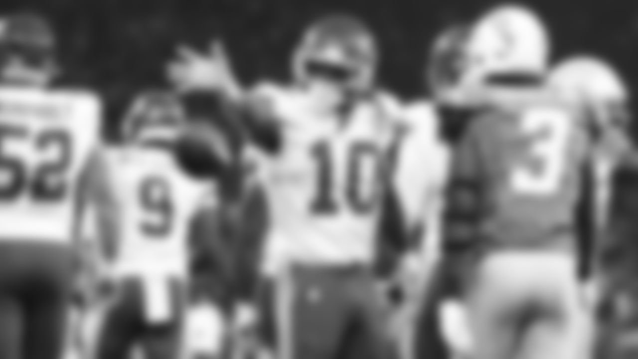 Kansas City Chiefs running back Isiah Pacheco (10) celebrates a first down during a week 1 NFL football game against the Los Angeles Chargers at Arena Corinthians in São Paulo, Brazil on September 5, 2025.