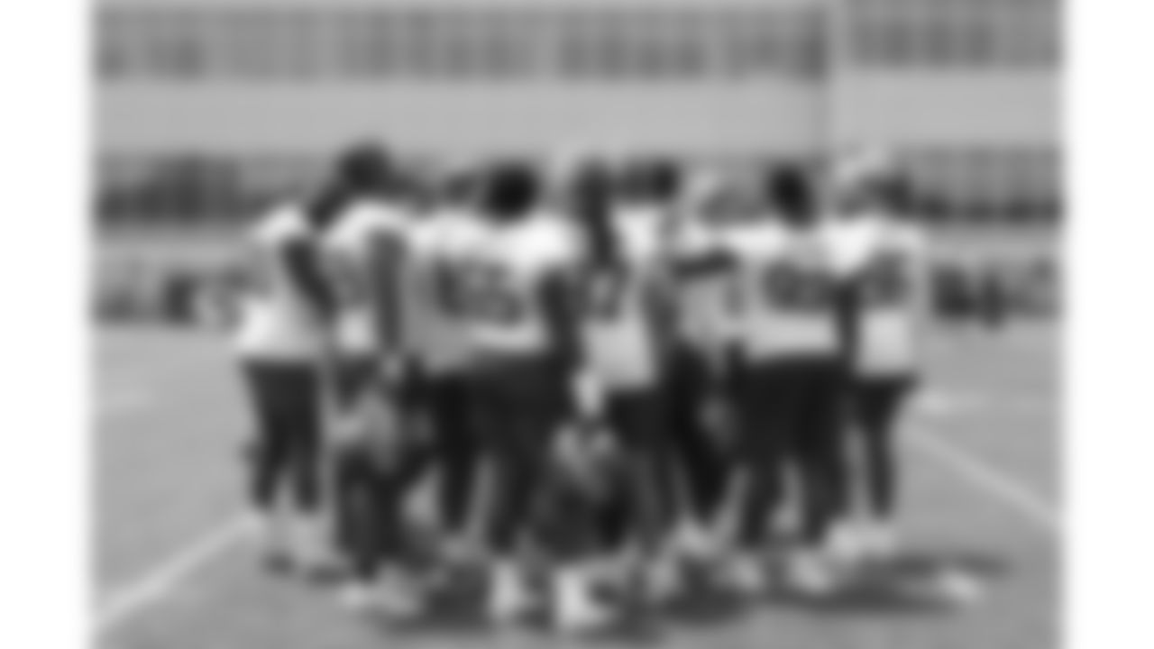 The Kansas City Chiefs defensive tackles at practice during phase 3 OTAs on Wednesday, June 11, 2025 in Kansas City, MO.