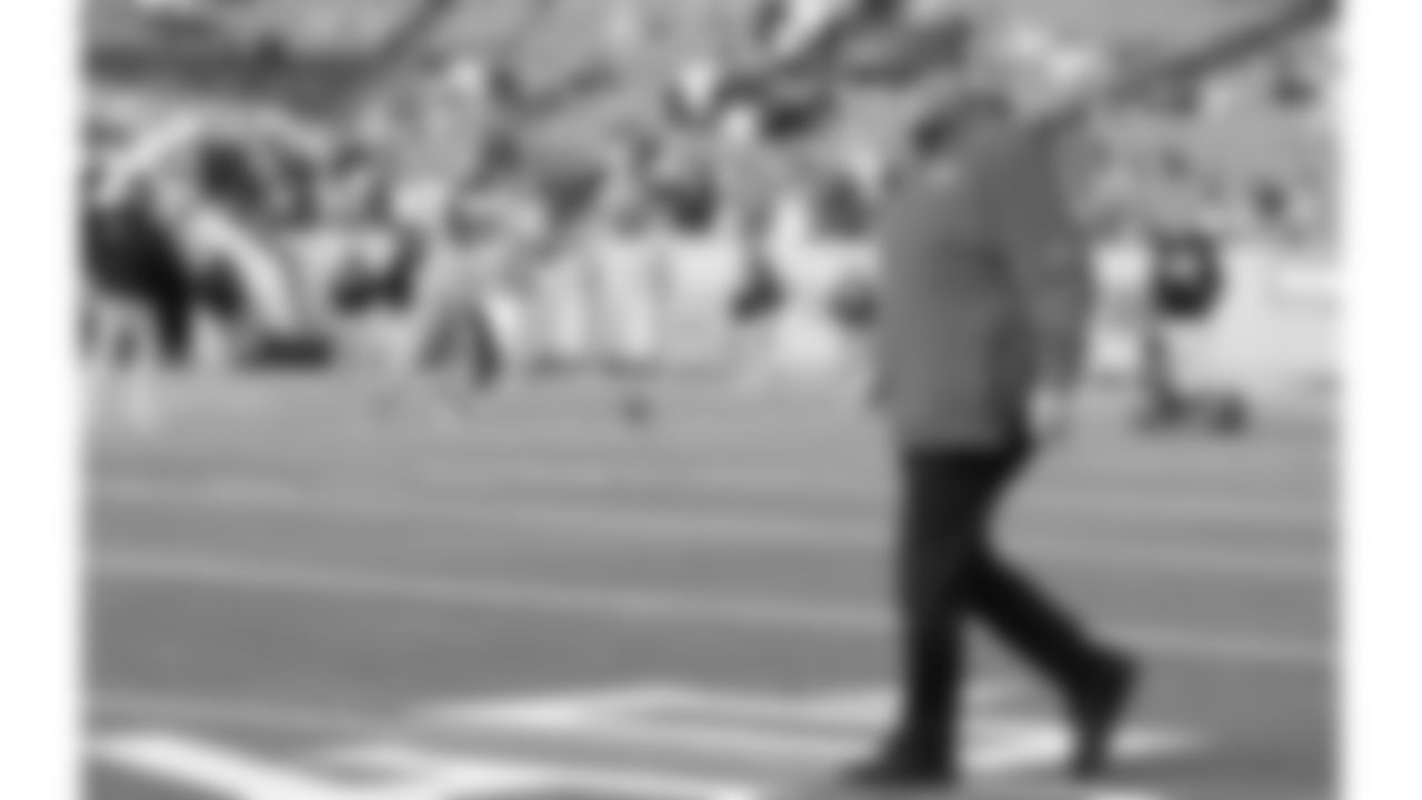 Kansas City Chiefs Head Coach Andy Reid on the field prior to a week 16 NFL Football game against the Tennessee Titans on Sunday, December 21, 2025 in Nashville, Tennessee.