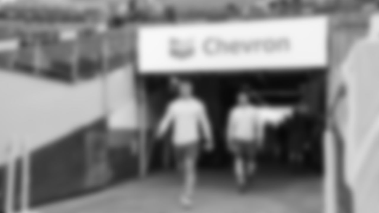 Kansas City Chiefs linebacker Leo Chenal (54) enters the field prior to a week 11 NFL Football game against the Denver Broncos on Sunday, November 16, 2025 in Denver, Colorado.