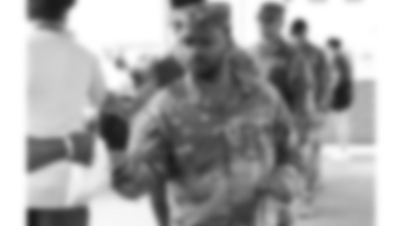 A service member during day 2 of the Season Ticket Member First Look Event on Wednesday June 18, 2025 in Kansas City, MO.