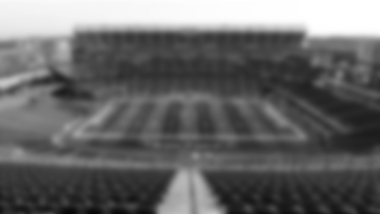 Gillette Stadium prior to the regular season Week 15 NFL Football Game in Foxborough, MA on Sunday, December 17, 2023.