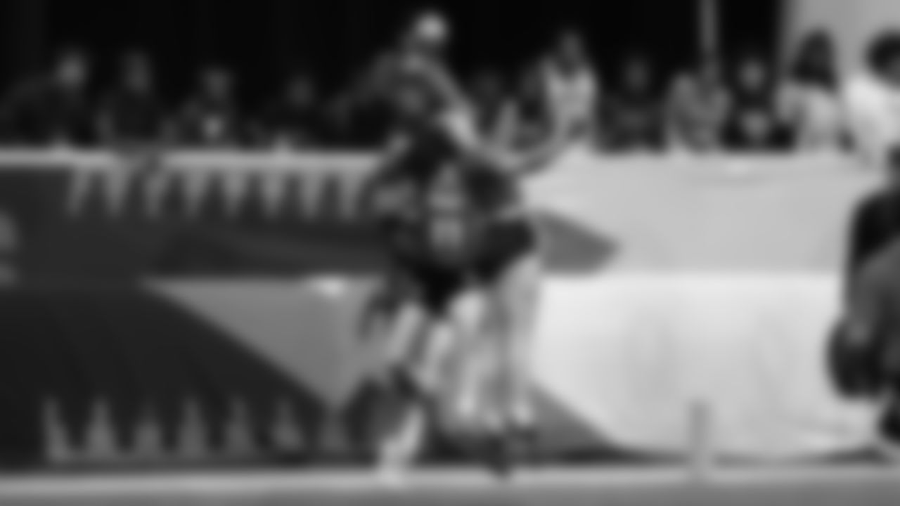 A Girls Flag football game before the 2026 NFL Pro Bowl in San Francisco, California on Tuesday, February 3, 2026.