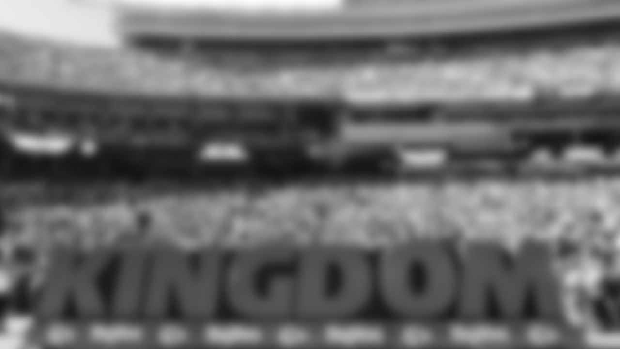 Fans fill Arrowhead Stadium prior to a week 7 NFL Football game against the Las Vegas Raiders on Sunday, October 19, 2025 in Kansas City, MO.
