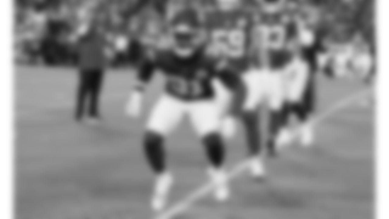 Kansas City Chiefs linebacker Jeffrey Bassa (31) warms up prior to a week 6 NFL Football game against the Detroit Lions on Sunday, October 12, 2025 in Kansas City, MO.