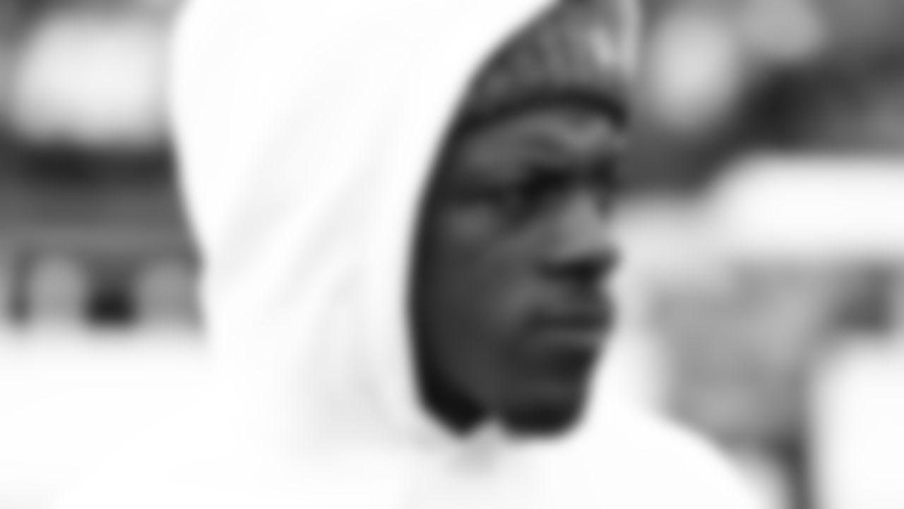Kansas City Chiefs wide receiver Richie James (17) prior to the regular season Week 15 NFL Football Game in Foxborough, MA on Sunday, December 17, 2023.