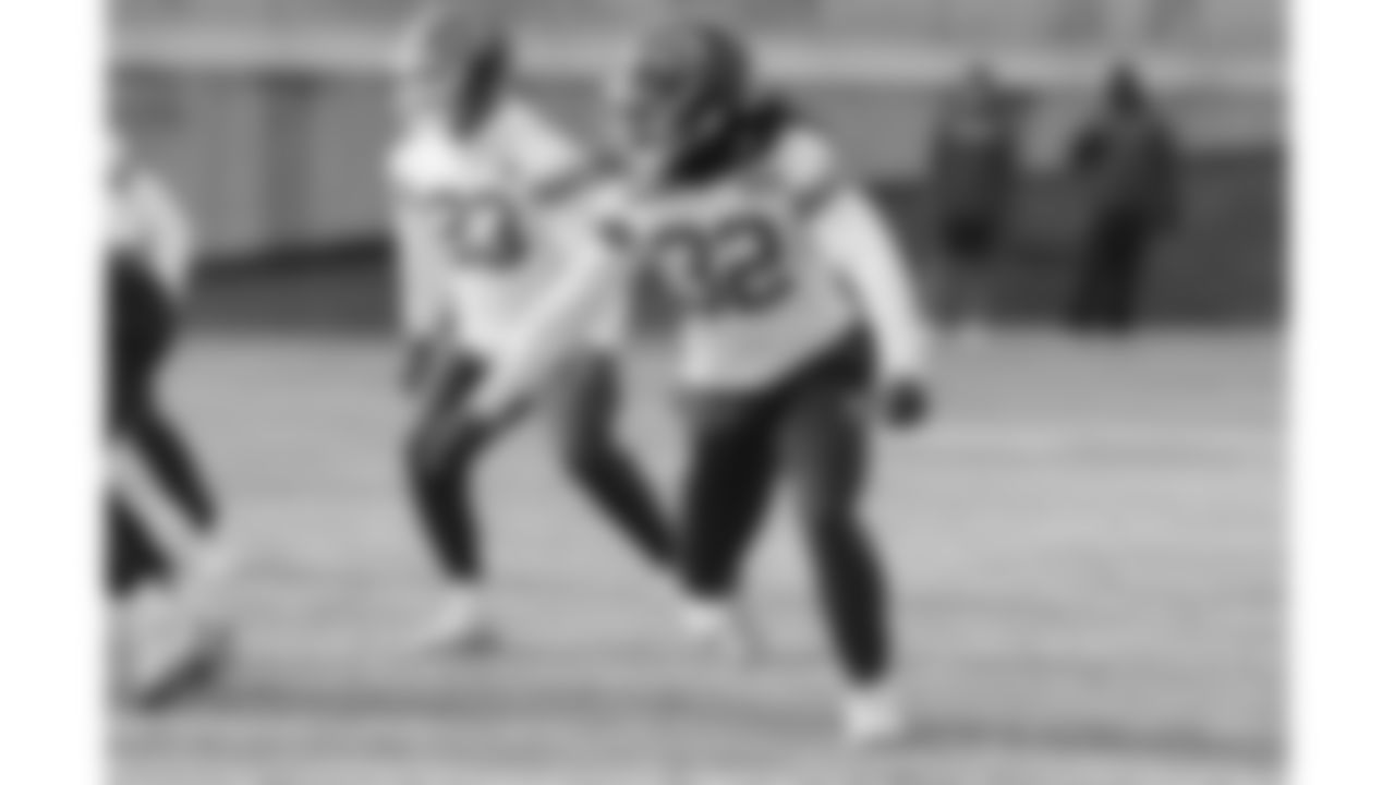 Kansas City Chiefs linebacker Nick Bolton (32) during week 15 practice on Friday December 12, 2025 in Kansas City, MO.