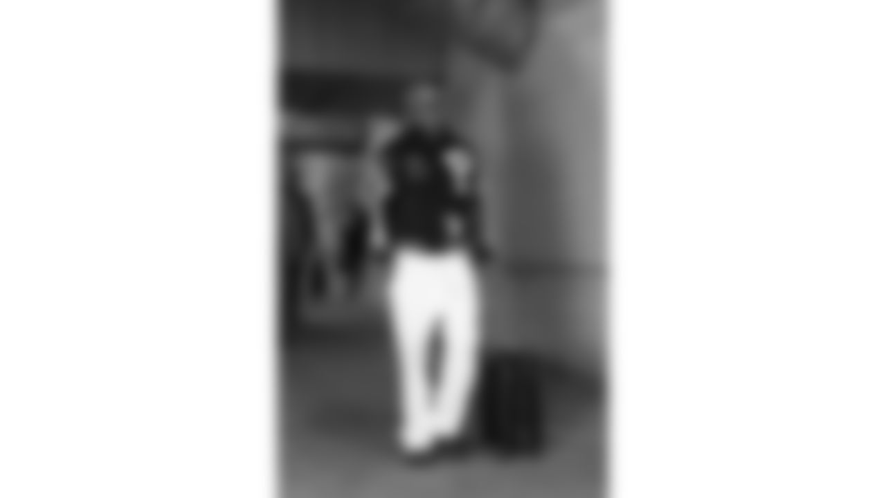 Kansas City Chiefs wide receiver Xavier Worthy (1) arrives at Nissan Stadium prior to a week 16 NFL Football game against the Tennessee Titans on Sunday, December 21, 2025 in Nashville, Tennessee.