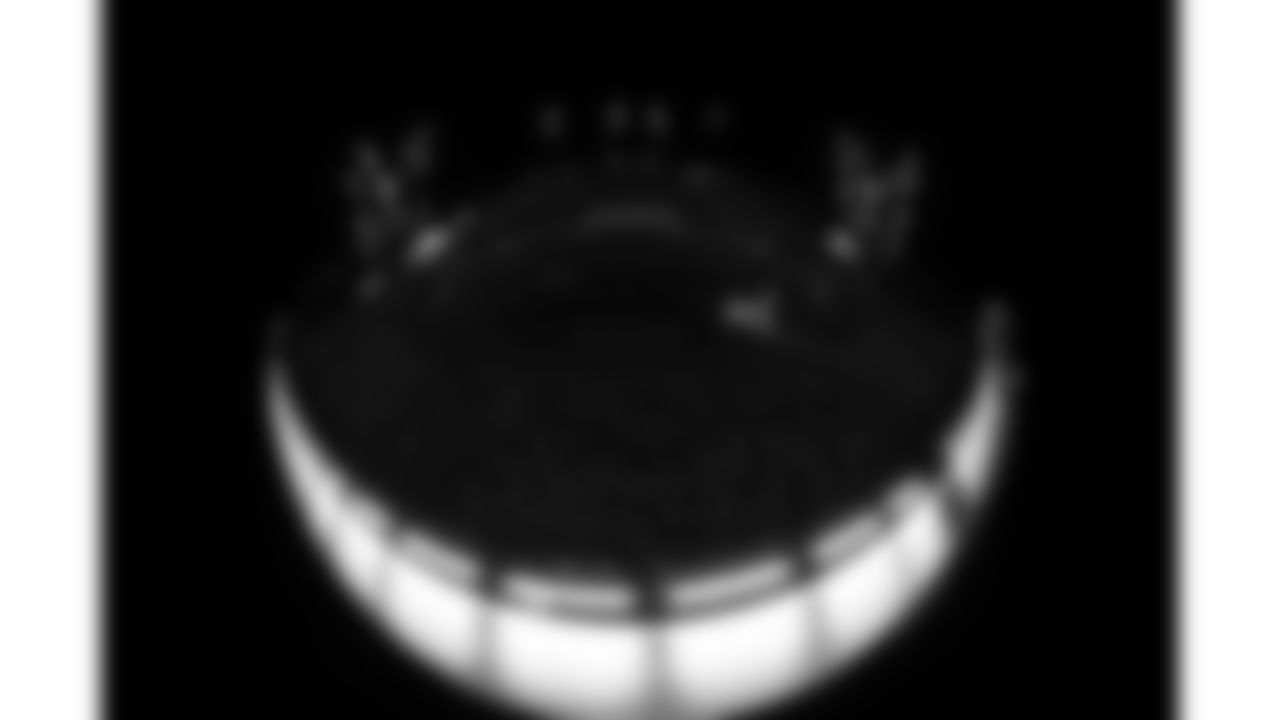 A fisheye view of GEHA Field at Arrowhead Stadium prior to a week 14 NFL football game between the Kansas City Chiefs and the Houston Texans, Sunday, December 7, 2025 in Kansas City, MO.