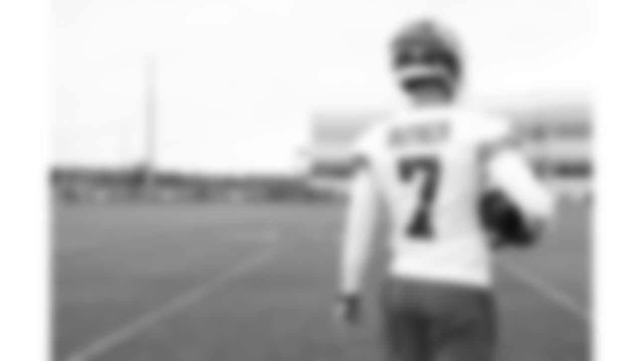 Kansas City Chiefs kicker Harrison Butker (7) at practice during phase 3 of OTAs on Friday, June 13, 2025 in Kansas City, MO.