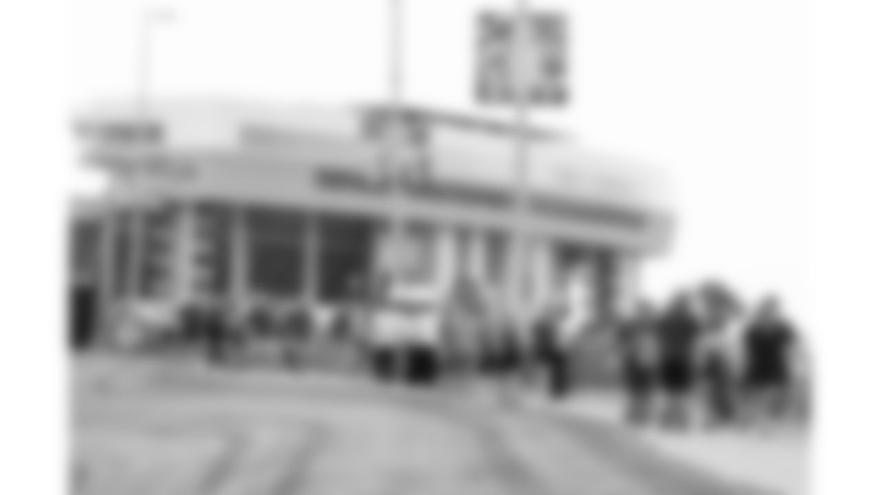 Kansas City Chiefs fans arrive for day 1 of the Season Ticket Member First Look Event on Tuesday June 17, 2025 in Kansas City, MO.