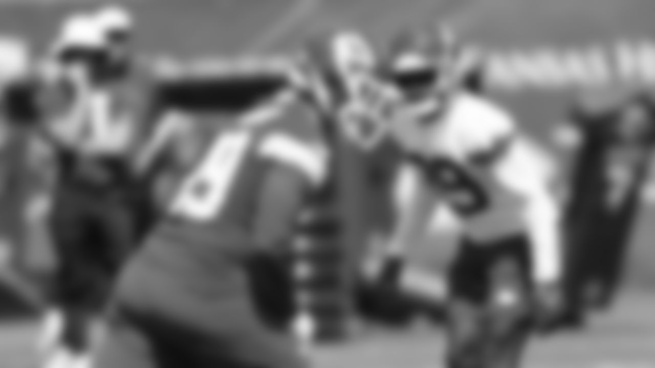 Kansas City Chiefs players during rookie mini camp, May 3, 2025.
