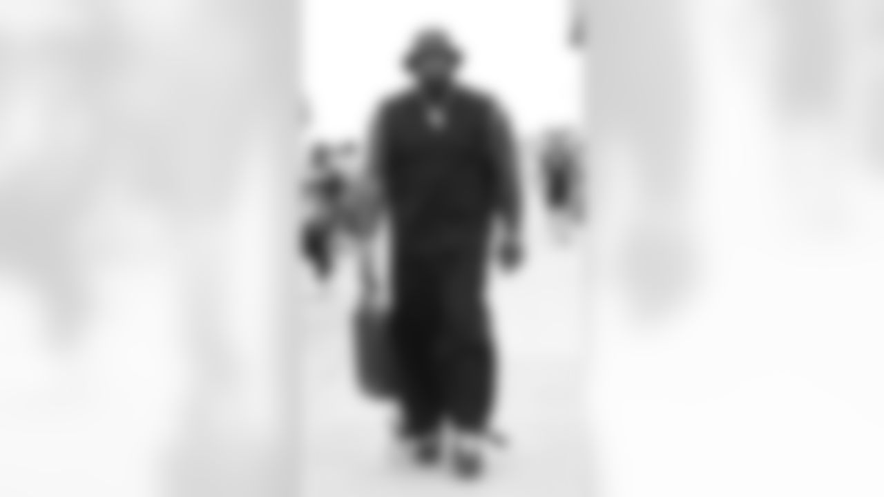 Kansas City Chiefs nose tackle Mike Pennel (69) arrives for an NFL preseason week 3 matchup against the Chicago Bears, Thursday August 22, 2024