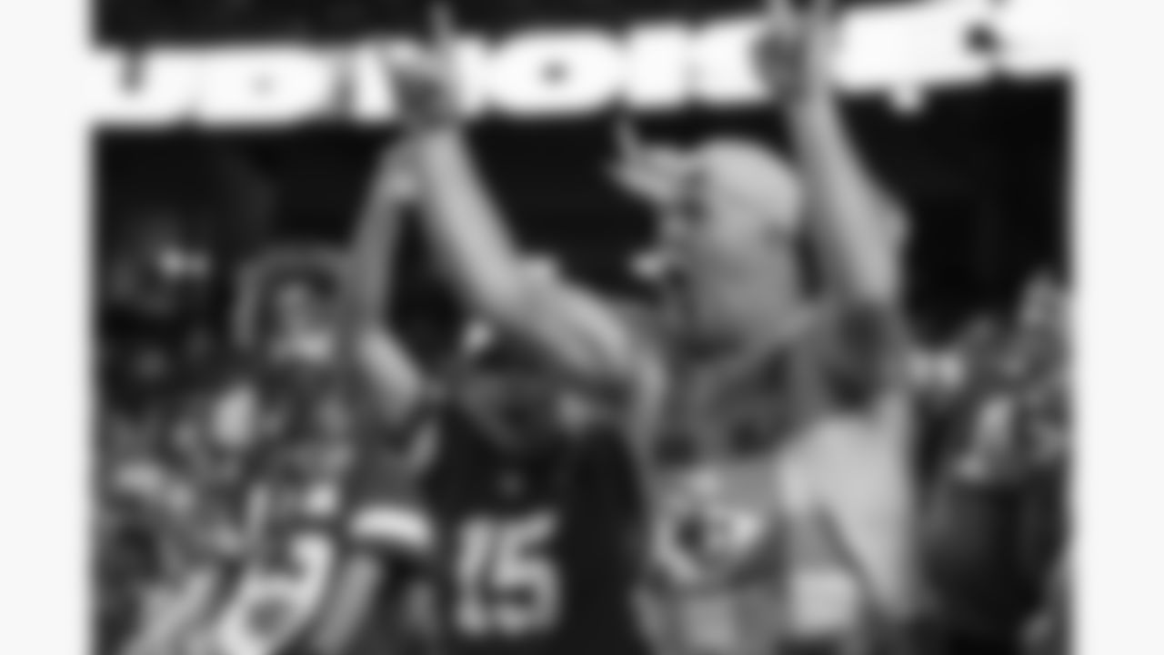 Kansas City Chiefs fans during the week 6 NFL football game against the Detroit Lions, Sunday, October 12, 2025 in Kansas City, MO.