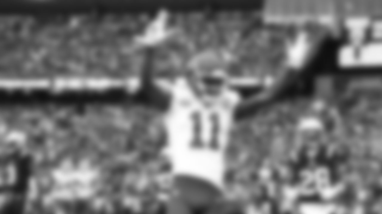 Kansas City Chiefs wide receiver Marquez Valdes-Scantling (11) during the regular season Week 15 NFL Football Game in Foxborough, MA on Sunday, December 17, 2023.
