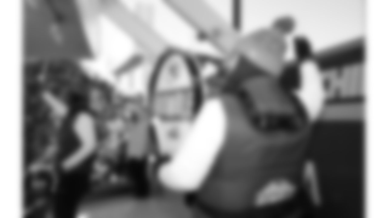 Chiefs Rumble on the GEHA Deck during a week 15 NFL Football game against the Los Angeles Chargers on Sunday, December 14, 2025 in Kansas City, MO.