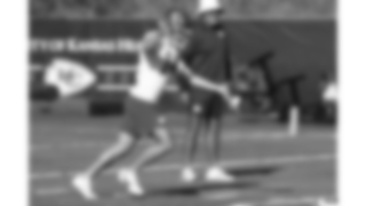 Kansas City Chiefs punter Matt Araiza (14) during practice on Wednesday, November 12, 2025 in Kansas City, MO.