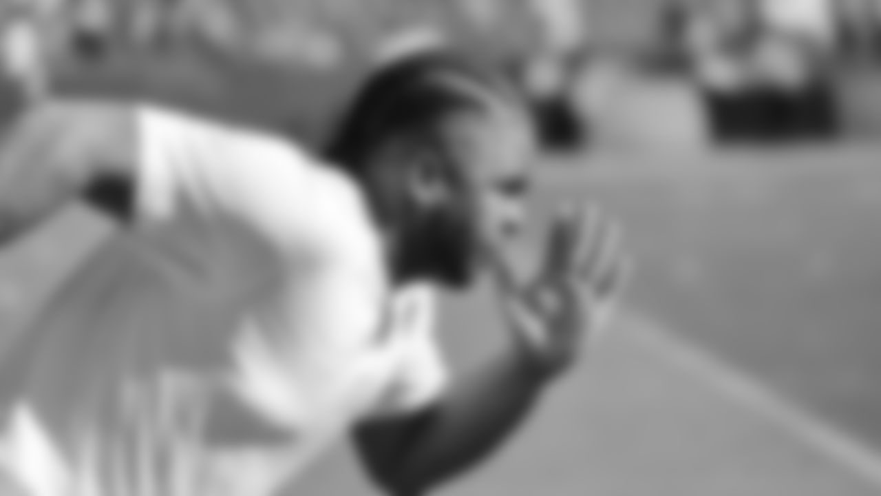 Kansas City Chiefs defensive tackle Jerry Tillery (99) warms up prior to a week 11 NFL Football game against the Denver Broncos on Sunday, November 16, 2025 in Denver, Colorado.