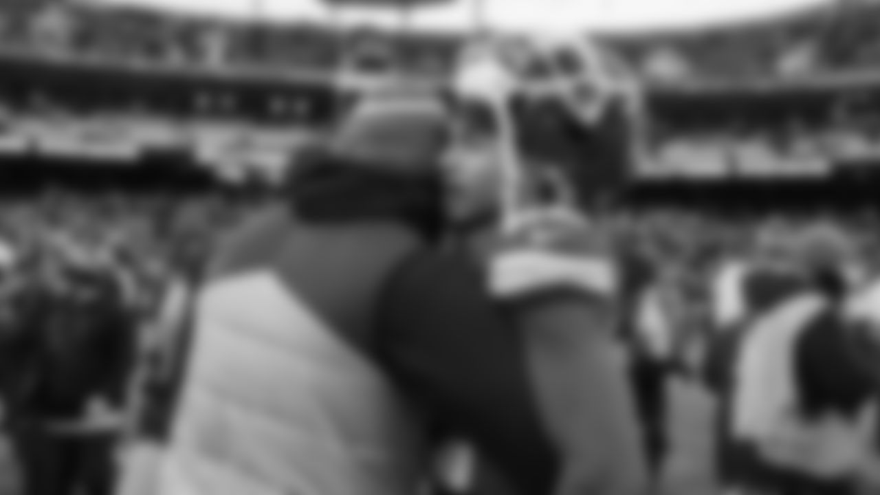 The Kansas City Chiefs face off against the Las Vegas Raiders at GEHA Field at Arrowhead Stadium on December 25, 2023.