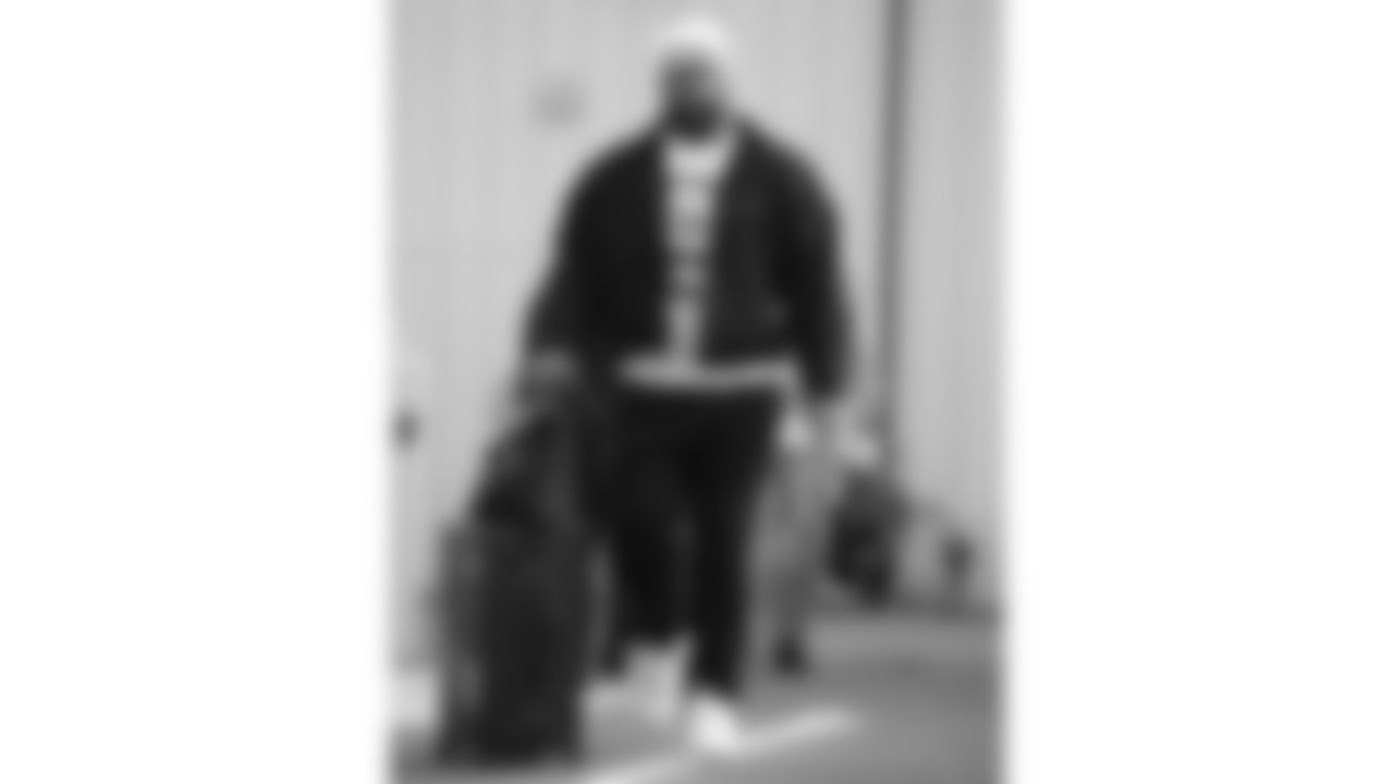 Kansas City Chiefs nose tackle Mike Pennel (69) travels for a week 16 matchup with the Tennessee Titans Saturday December 20, 2025.