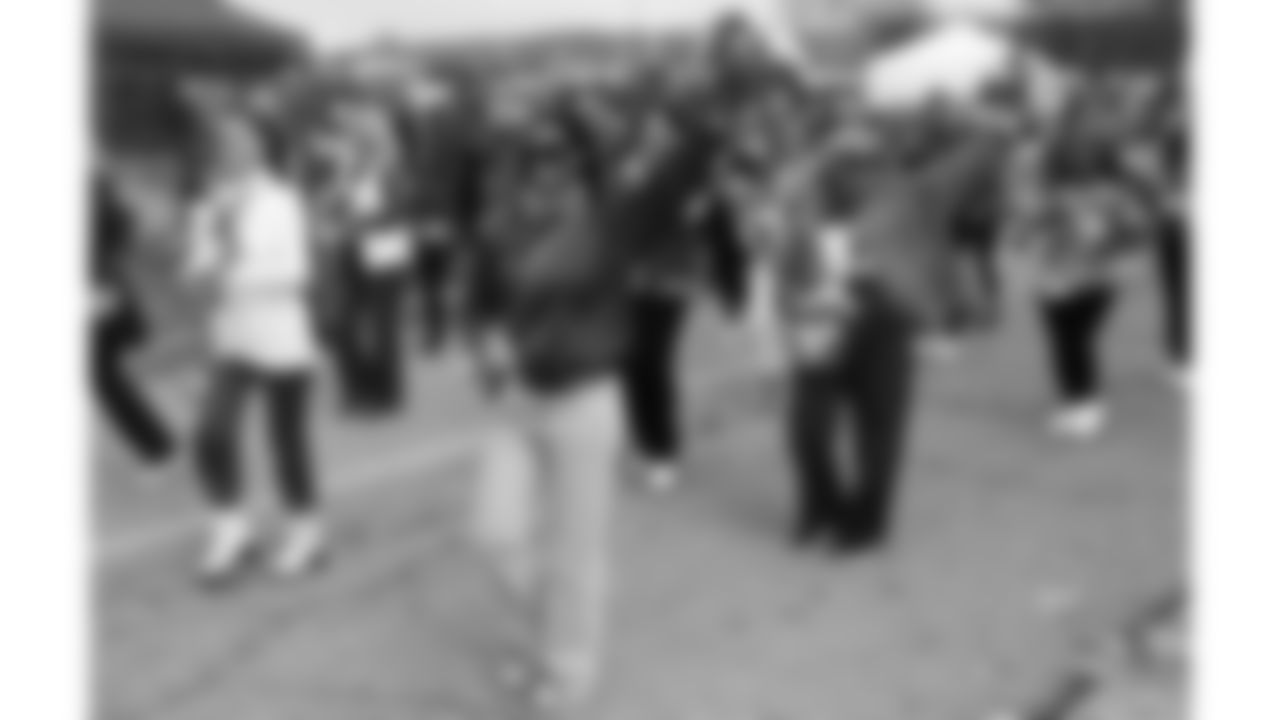 Kansas City Chiefs Alumni Cheerleaders in the pregame parade prior to a week 12 NFL Football game against the Indianapolis Colts on Sunday, November 23, 2025 in Kansas City, MO.