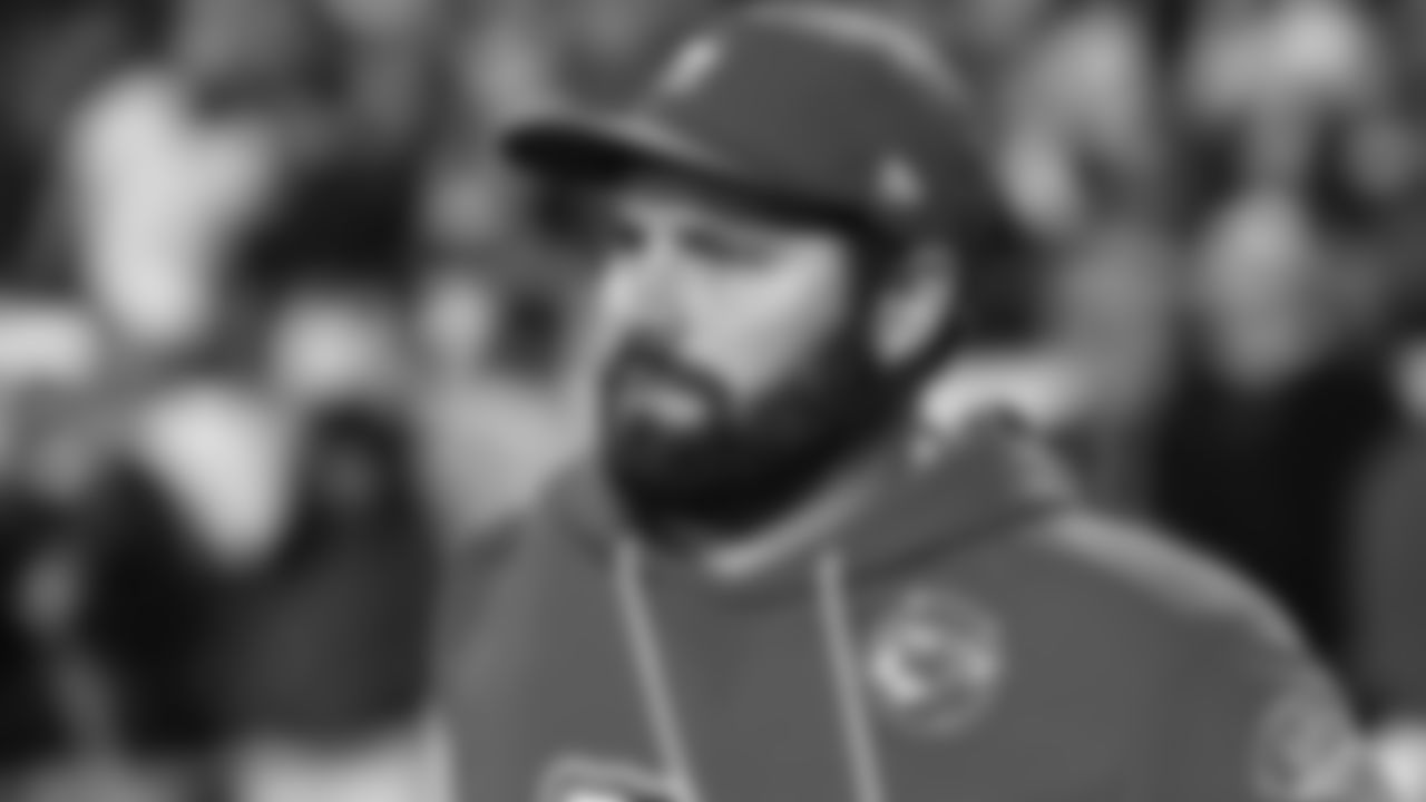 Kansas City Chiefs assistaint special teams coach Porter Ellett looks on prior to an NFL week 17 matchup against the Denver Broncos, Thursday, December 25, 2025.