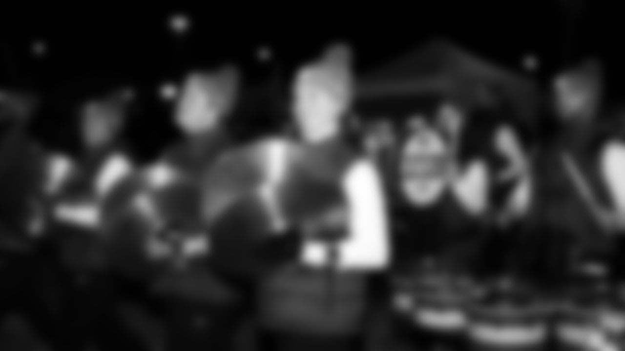 Chiefs Rumble at the pregame parade prior to a week 14 NFL Football game against the Houston Texans on Sunday, December 7, 2025 in Kansas City, MO.