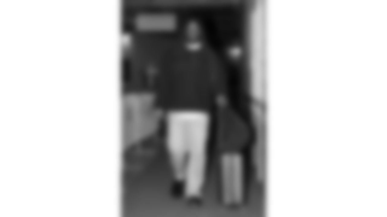 Kansas City Chiefs linebacker Nick Bolton (32) arrives at Nissan Stadium prior to a week 16 NFL Football game against the Tennessee Titans on Sunday, December 21, 2025 in Nashville, Tennessee.