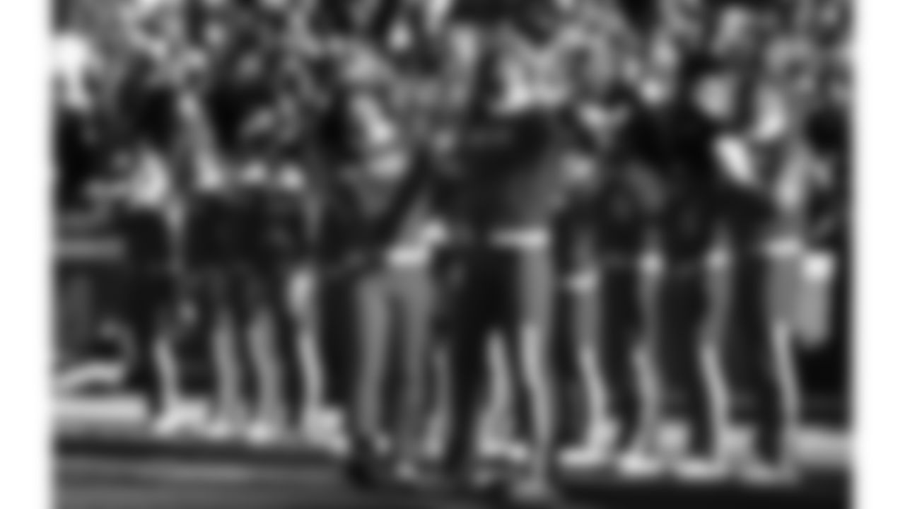 The Kansas City Chiefs Cheerleaders announce Sadie as their 2026 Pro Bowl Cheerleader on the field during a week 15 NFL Football game against the Los Angeles Chargers on Sunday, December 14, 2025 in Kansas City, MO.