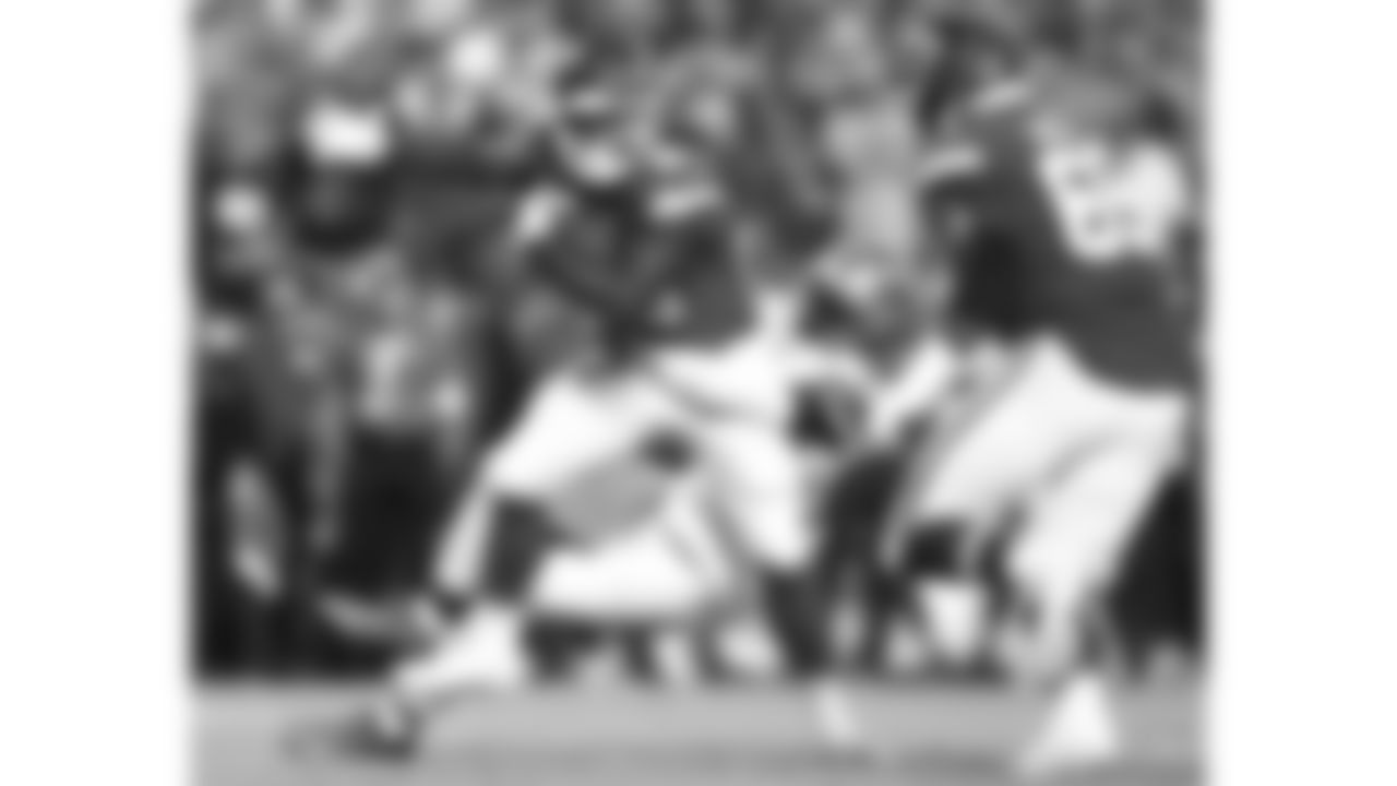 Detroit Lions safety Kerby Joseph (31) tackles Kansas City Chiefs running back Kareem Hunt (29) during the week 6 NFL football game, Sunday, October 12, 2025 in Kansas City, MO.