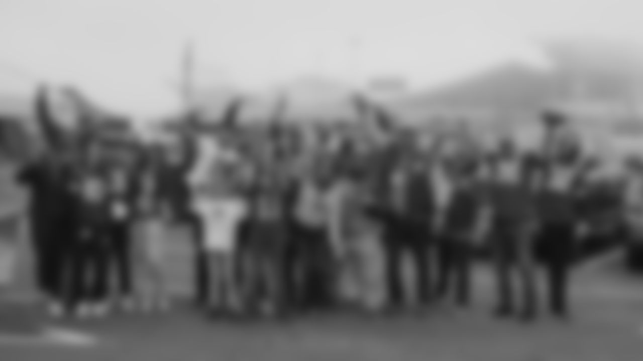 Kansas City Chiefs fans in the parking lots at GEHA Field at Arrowhead Stadium prior to a week 12 NFL football game against the Indianapolis Colts, Sunday, November 23, 2025 in Kansas City, MO.