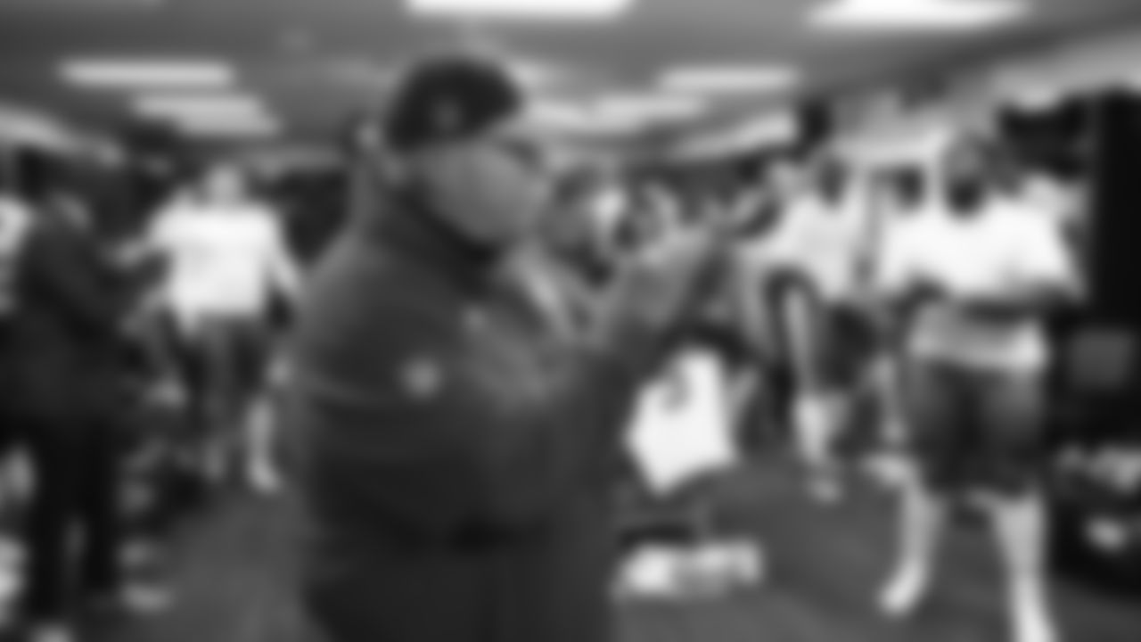 Kansas City Chiefs Head Coach Andy Reid following the regular season Week 15 NFL Football Game in Foxborough, MA on Sunday, December 17, 2023.