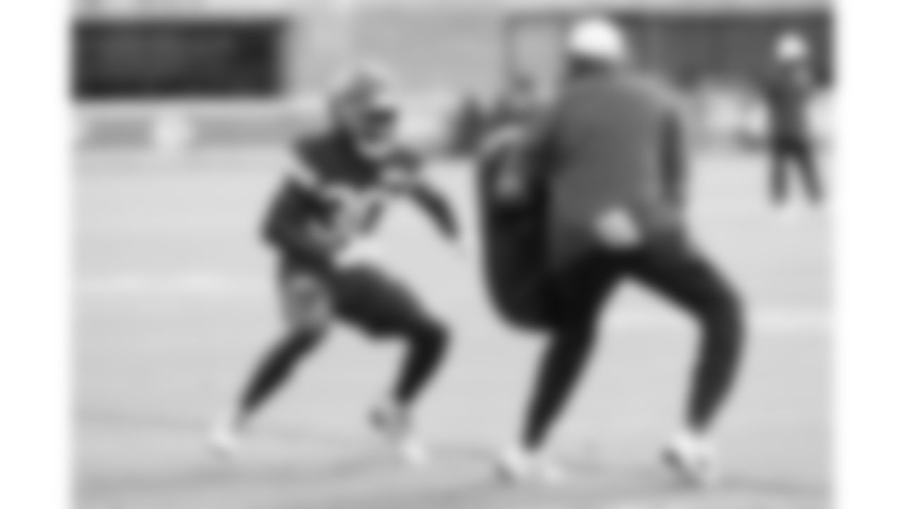 Kansas City Chiefs running back Brashard Smith (30) on the field during training camp on day 4 of practice Friday, July 25, 2025.