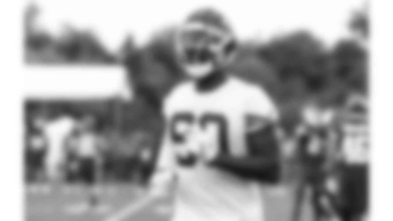 Kansas City Chiefs defensive end Charles Omenihu (90) practices during phase 3 of OTAs on Tuesday June 17, 2025 in Kansas City, MO.