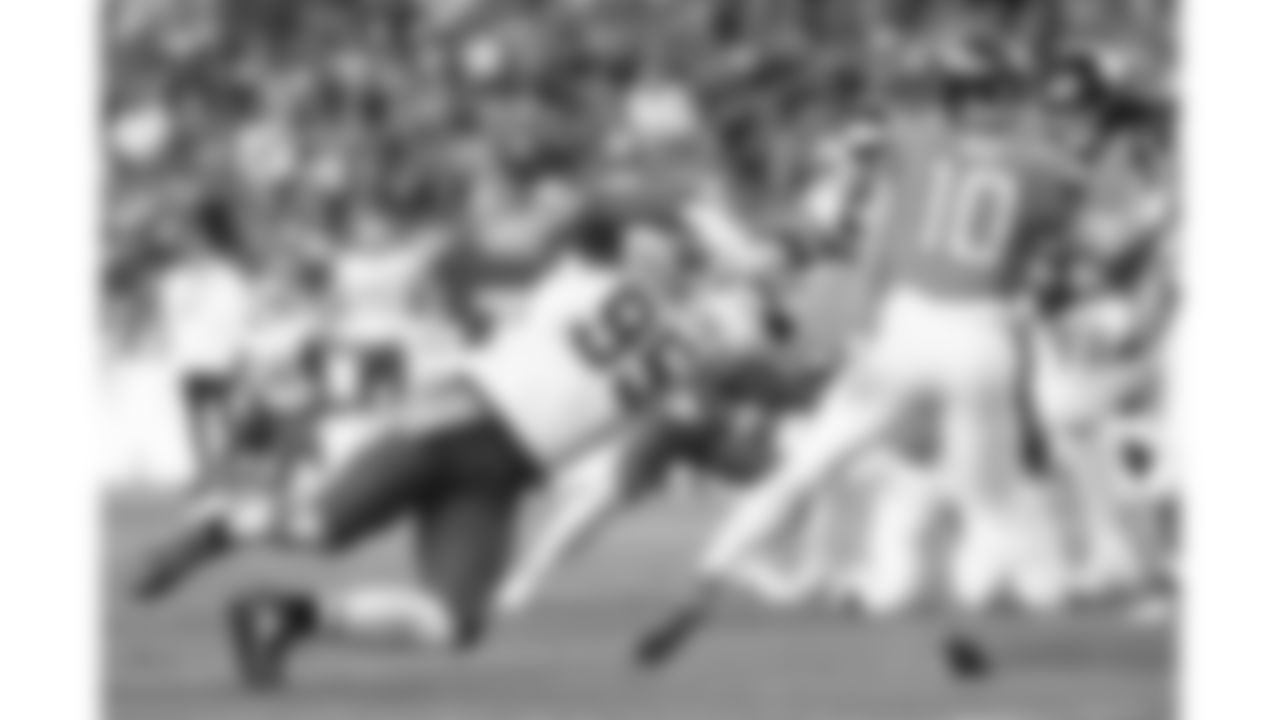 Kansas City Chiefs defensive tackle Chris Jones (95) rushes Broncos quarterback Bo Nix (10) during a week 11 NFL Football game against the Denver Broncos on Sunday, November 16, 2025 in Denver, Colorado.