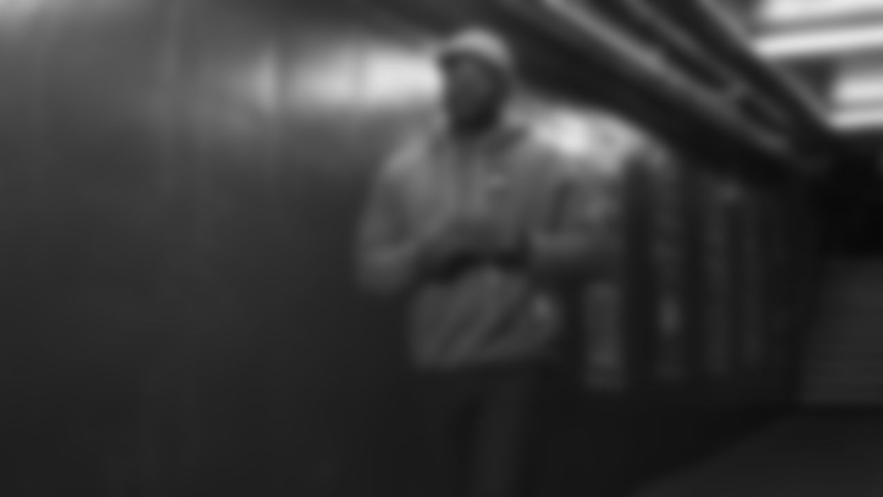 Kansas City Chiefs Defensive Assistant Rod Wilson in the tunnel prior to a week 8 NFL Football game against the Washington Commanders on Monday, October 27, 2025 in Kansas City, MO.