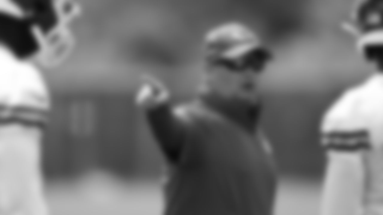 Kansas City Chiefs Assistant Special Teams Coach Andy Hill at practice during Phase 3 of OTAs on Monday, May 20, 2024 in Kansas City, MO.
