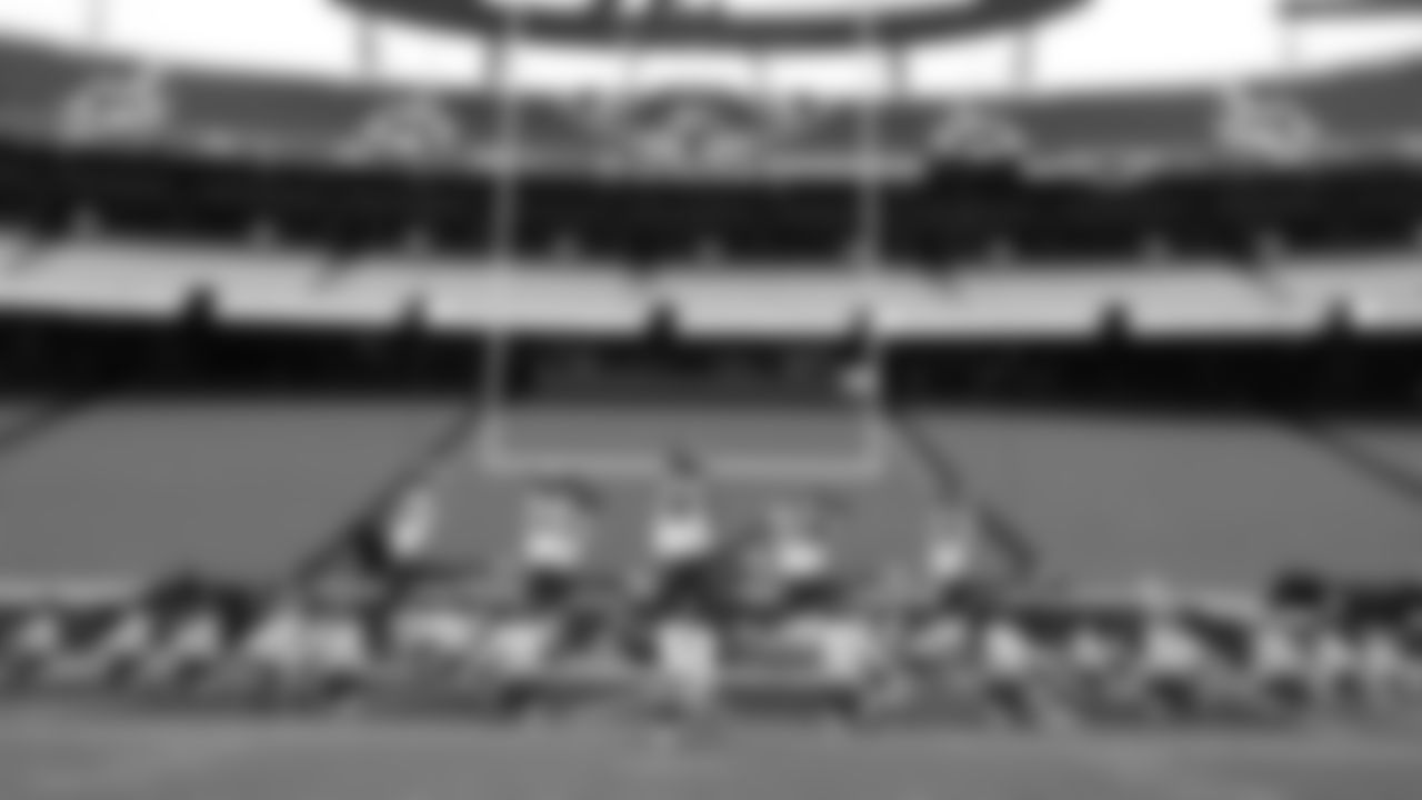 Kansas City Chiefs Cheerleaders before a week 8 NFL football game against the Washington Commanders, Monday, October 27, 2025, in Kansas City, MO.